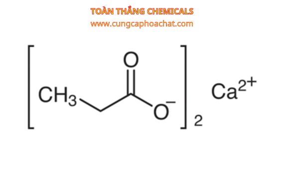 công thức hóa học của Calcium Propionate