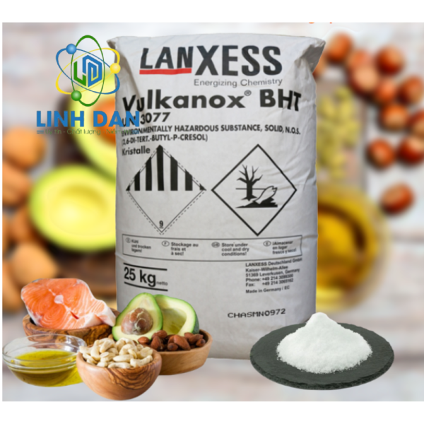 Chất bảo quản BHT - Butylated Hydroxytoluene - C15H24O