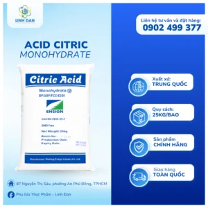 Acid Citric Monohydrate C6H8O7.H2O