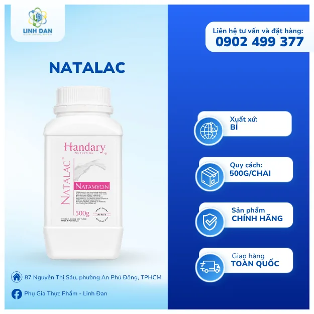 Natalac- Chất Bảo Quản Natamycin E235