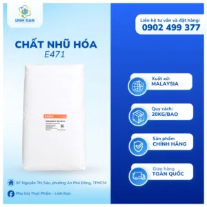 Chất Nhũ Hóa E471