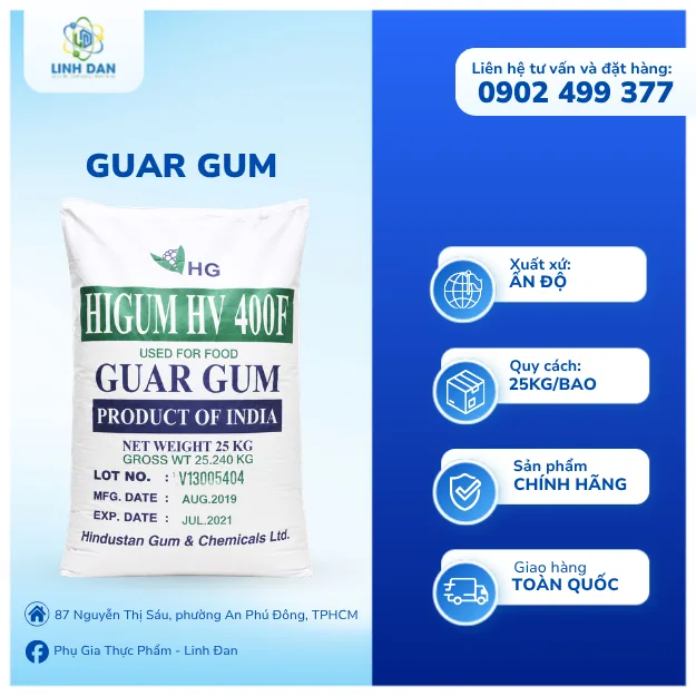 Chất Ổn Định Guar Gum