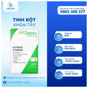 Tinh Bột Khoai Tây - Potato Starch (Đức) 25kg