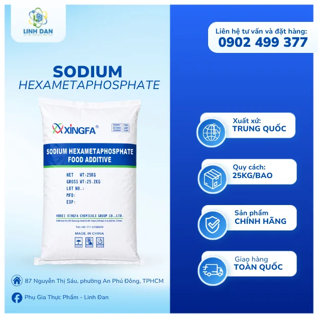 SHMP - Sodium Hexametaphosphate (NaPO3)6