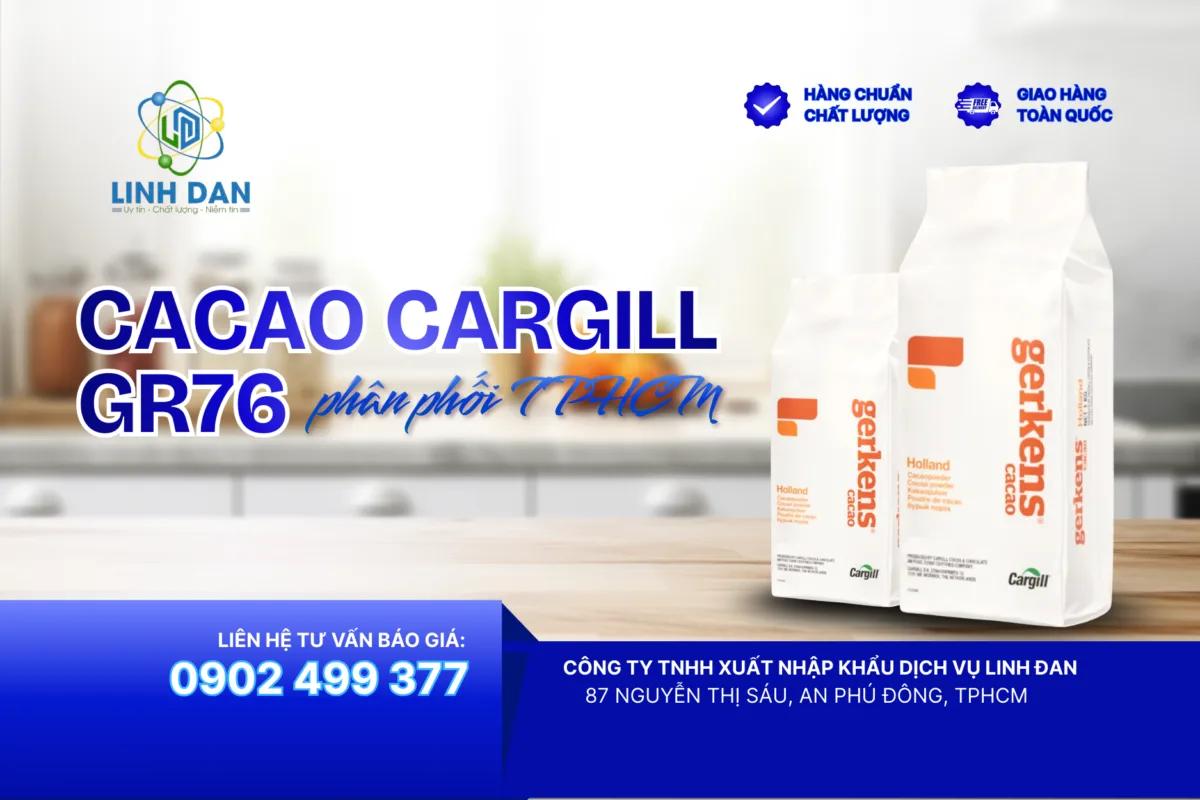 Cacao Cargill GR76 phân phối TPHCM