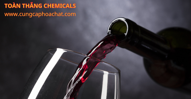 acid chanh trong sản xuất rượu vang