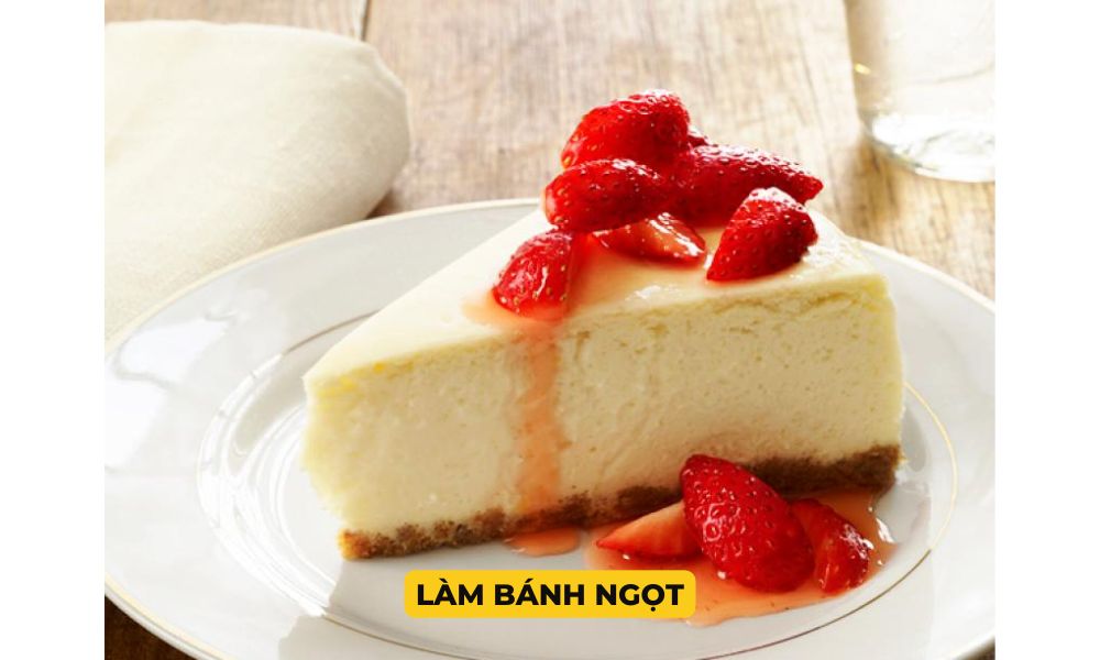 Làm bánh ngọt