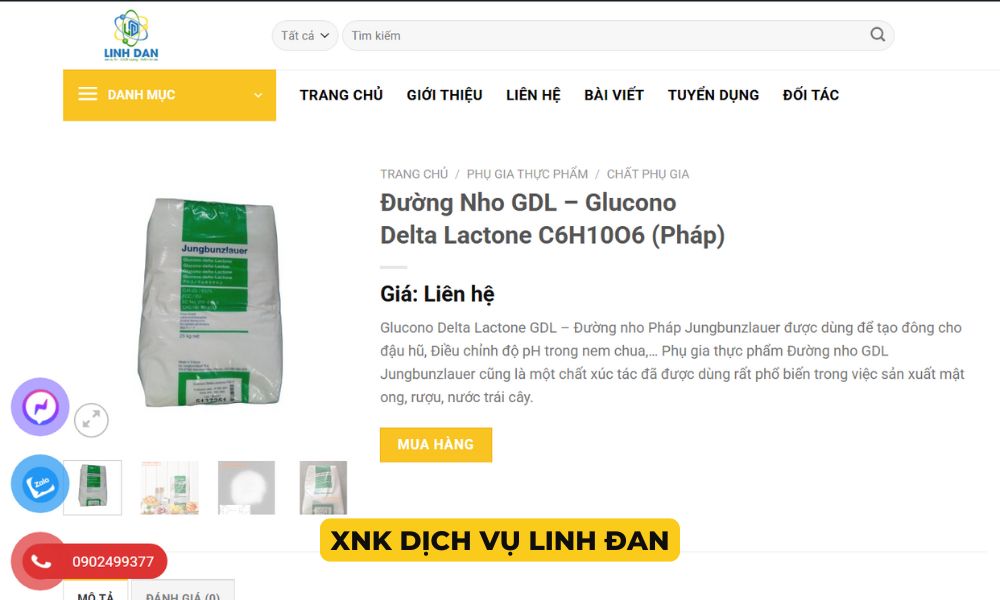 Lý Do Nên Mua Đường Nho GDL Tại Linh Đan