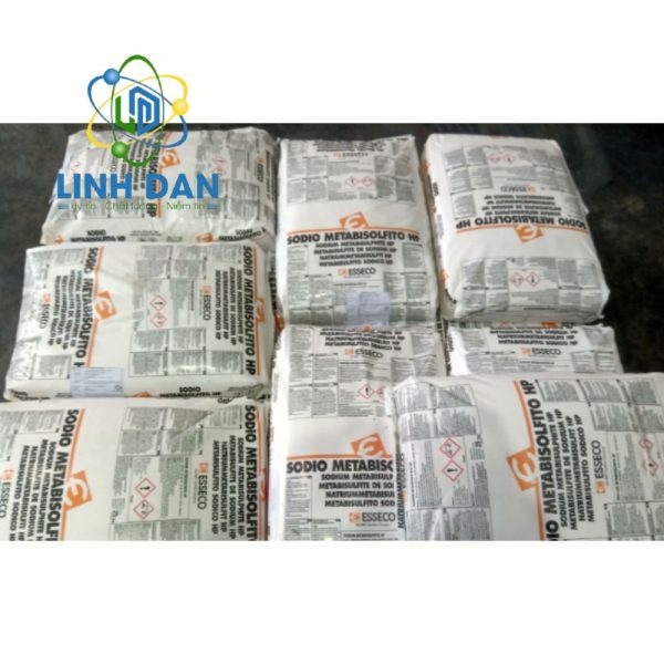 Phụ Gia Tẩy Trắng Sodium Metabisulfite (Ý) 25kg