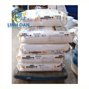 Phụ Gia Tẩy Trắng Sodium Metabisulfite (Ý) 25kg