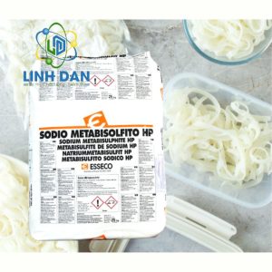 Phụ Gia Tẩy Trắng Sodium Metabisulfite (Ý) 25kg