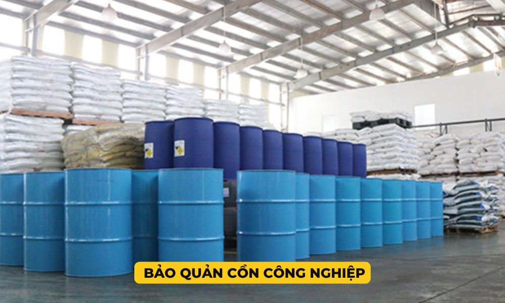 Bảo Quản Cồn Công Nghiệp (Methanol)