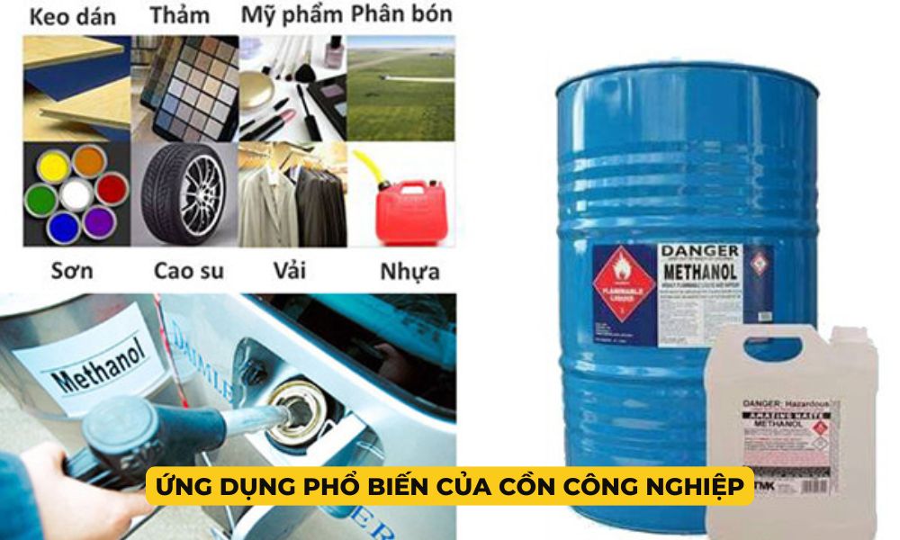 Ứng Dụng Phổ Biến Của Cồn Công Nghiệp (Methanol)