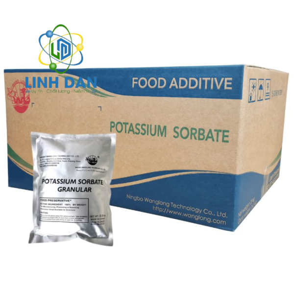 phụ gia bảo quản thực phẩm Potassium Sorbate E202