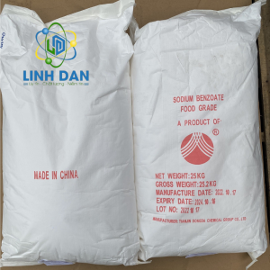 Chất bảo quản thực phẩm Sodium Benzoate (mốc cam) NaC6H5CO2