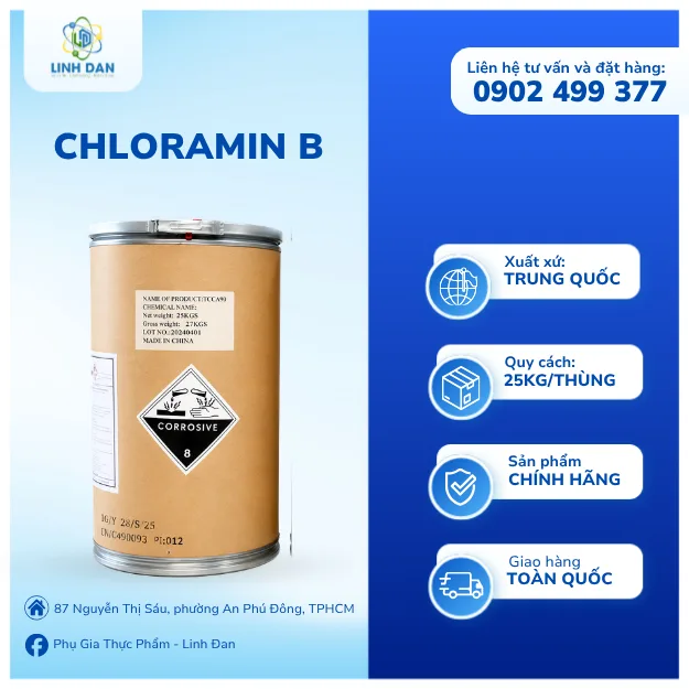 Chloramin B 25% Trung Quốc