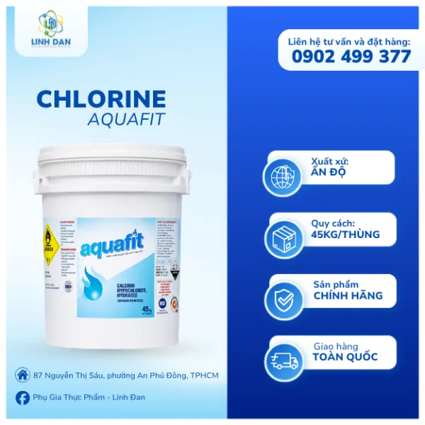 Chlorine Aquafit Ấn Độ 70%
