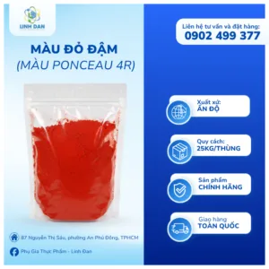 Màu Ponceau 4R