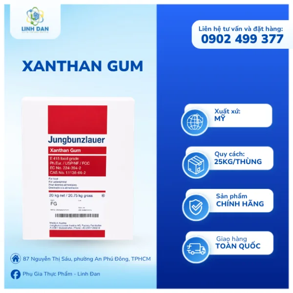Xanthan Gum (C35H49O29)