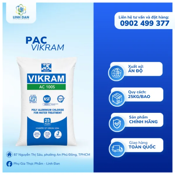 PAC Ấn Độ - [Al2(OH)nCl6-n]m