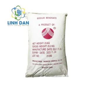 Alternative view of Chất bảo quản thực phẩm Sodium Benzoate (mốc cam) NaC6H5CO2