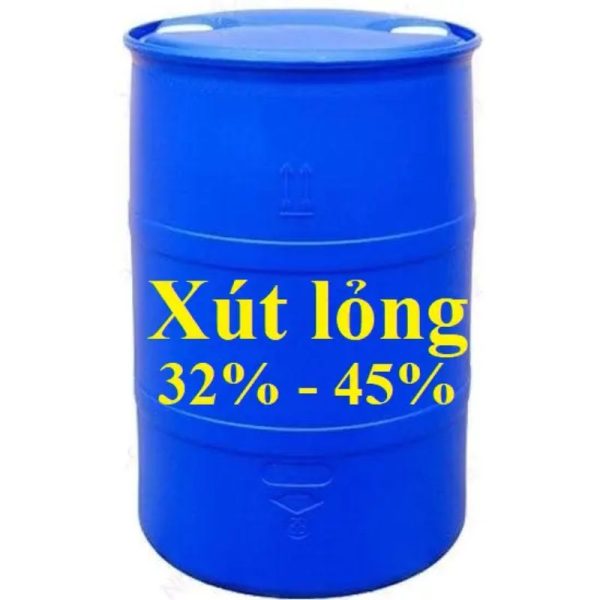 xút lỏng xút ăn da naoh 32% - 45% Việt Nam