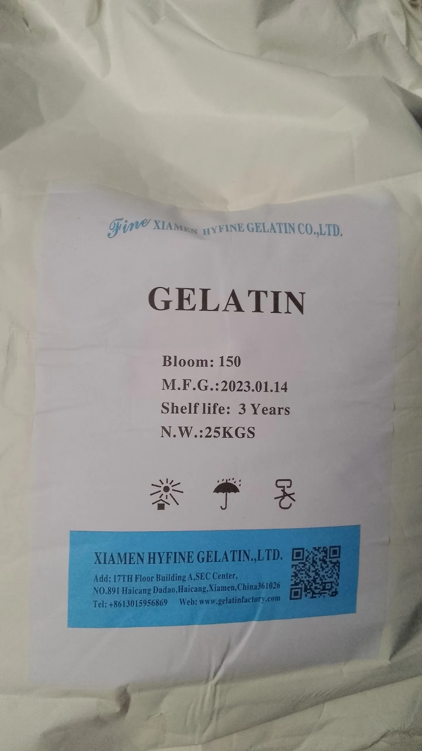 Gelatin 150 Bloom Trung Quốc - Hình ảnh 4