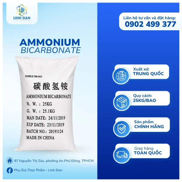 Bột Khai – Ammonium Bicarbonate