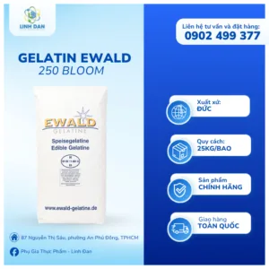Gelatin 250 Bloom Đức