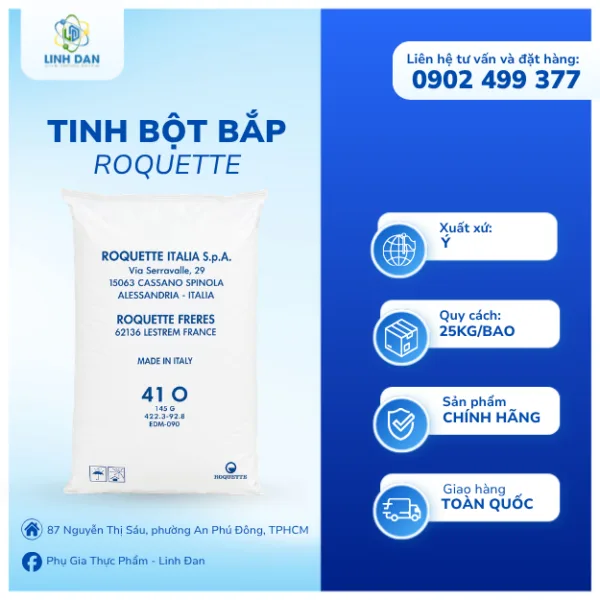 Tinh Bột Bắp Biến Tính Roquette