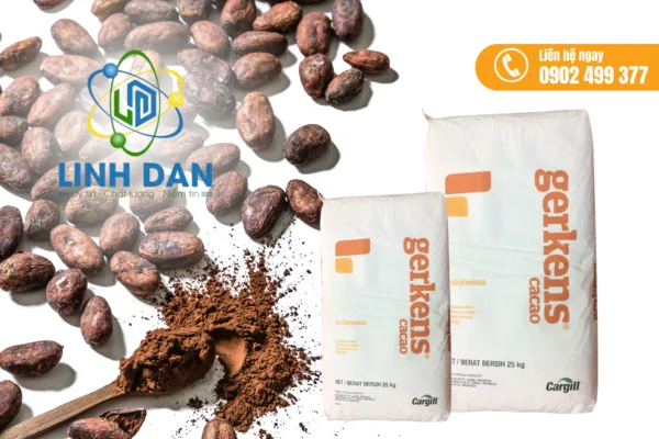 Bột cacao Gerkens GR76 bao 25kg giá tốt TP.HCM giao hàng toàn quốc
