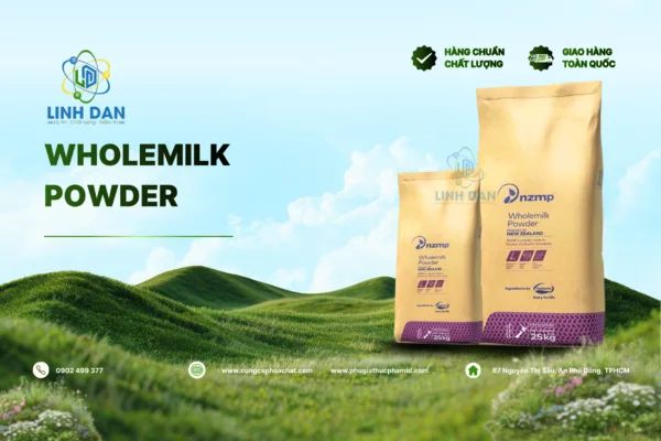 Sữa bột béo New Zealand bao 25kg, nguyên liệu sữa cao cấp