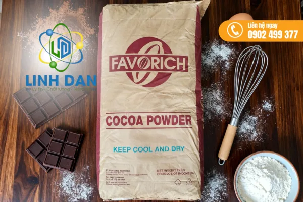 Bột cacao Favorich nhập khẩu chính hãng