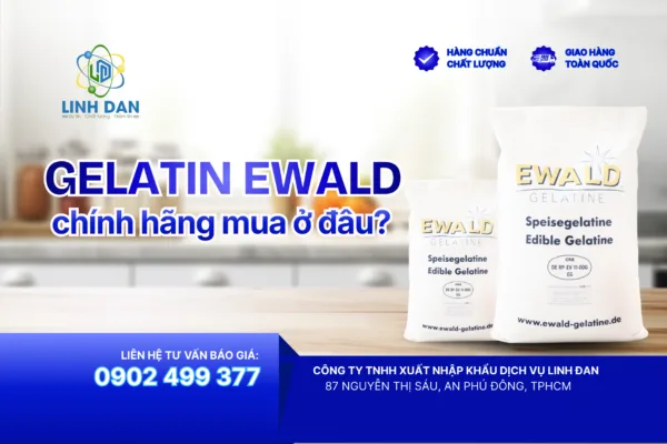 Gelatin Ewald chính hãng mua ở đâu?