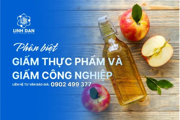 Phân Biệt Giấm Thực Phẩm Giấm Công Nghiệp