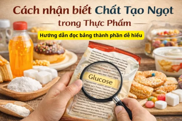Cách nhận biết chất tạo ngọt