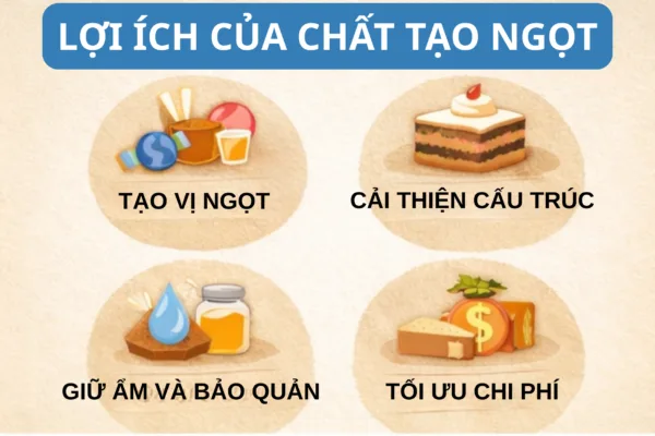 Chất tạo ngọt là gì?