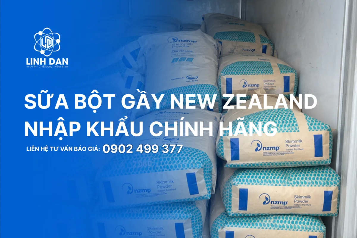 Sữa Bột Gầy New Zealand Nhập Khẩu Chính Hãng