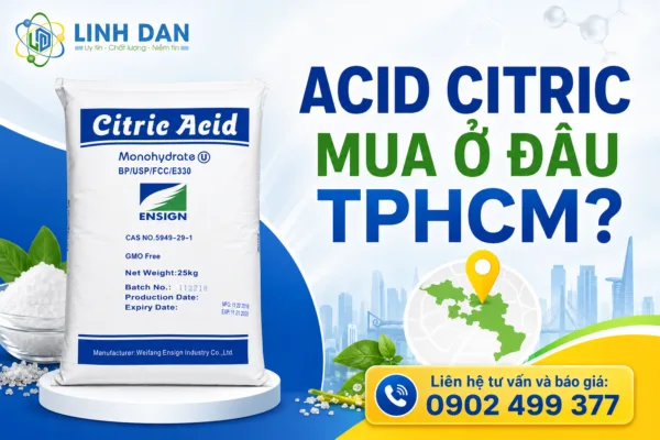 Acid Citric mua ở đâu TPHCM