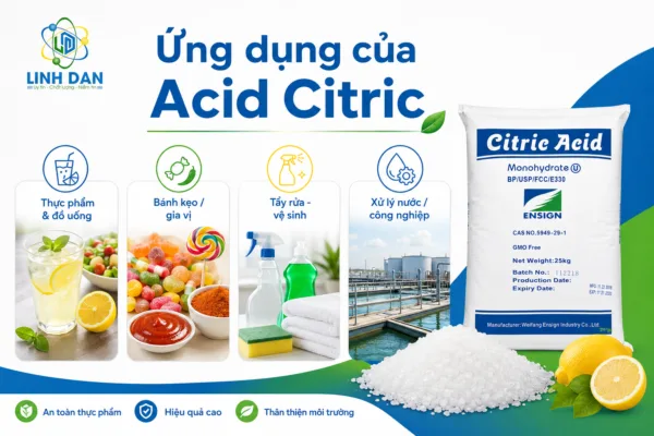 Acid Citric mua ở đâu TPHCM