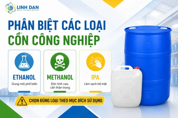 Cồn công nghiệp sẵn kho TPHCM