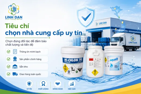 Hóa chất xử lý nước giá tốt TPHCM